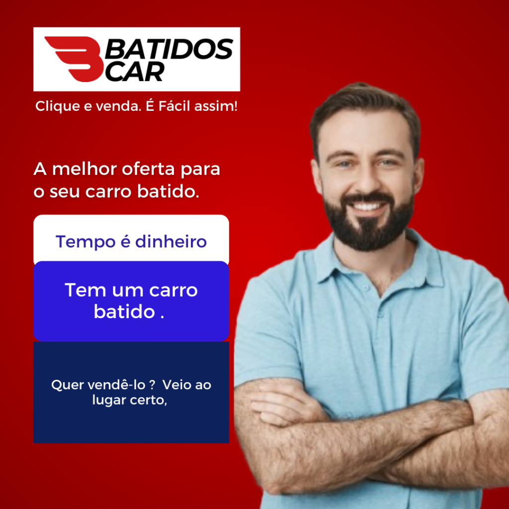 A melhor oferta para o seu carro batido